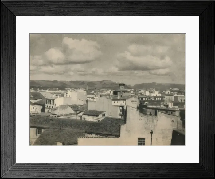 Framed Print : Roofs of Palma, Majorca, c1927, (1927). Artist: Reginald Belfield Framed Print : Roofs of Palma, Majorca, c1927, (1927). Artist: Reginald Belfield