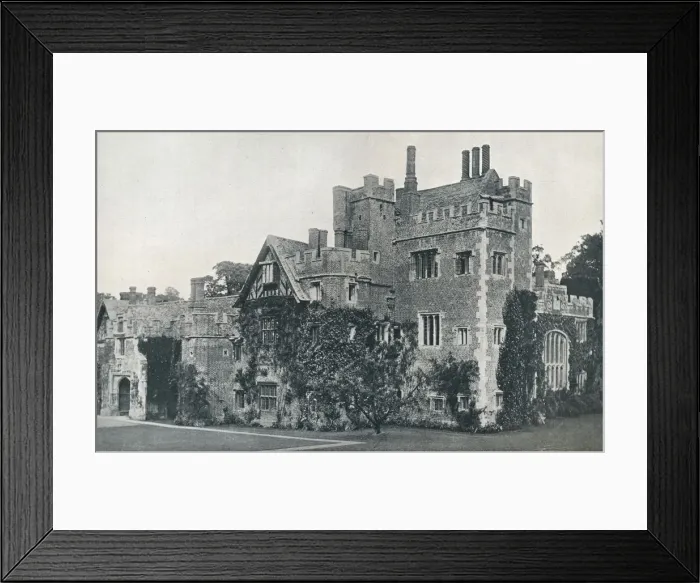 Framed Print : Compton Wynyates, Warwick, c1915 Framed Print : Compton Wynyates, Warwick, c1915