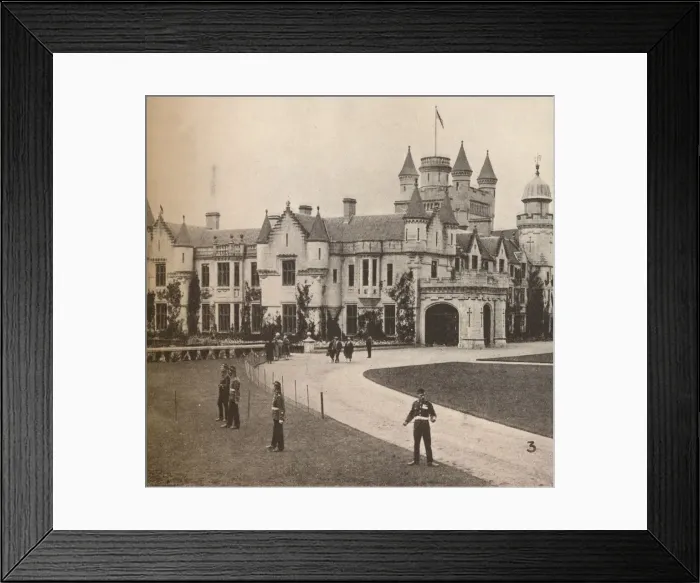 Framed Print : Balmoral Castle, Their Majesties Highland Home, c1916, (1935) Framed Print : Balmoral Castle, Their Majesties Highland Home, c1916, (1935)