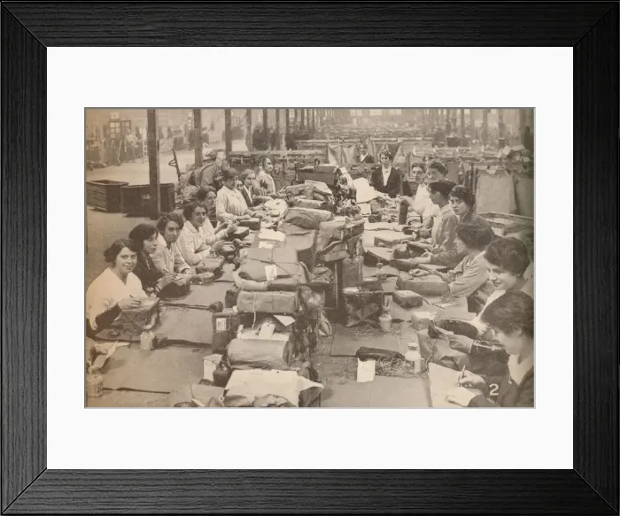 Framed Print : Nimble Assistants at the military post office in London, which dealt with the huge quantity of mail Framed Print : Nimble Assistants at the military post office in London, which dealt with the huge quantity of mail