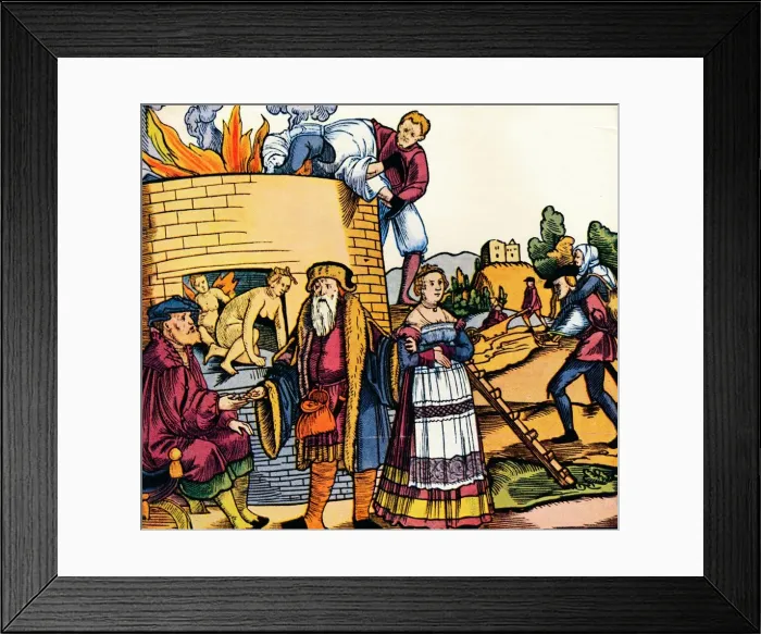 Framed Print : The Rejuvenation Cure, 1525, (1949) Framed Print : The Rejuvenation Cure, 1525, (1949)