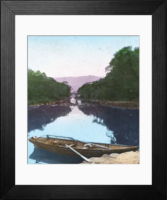 Framed Print : The Meeting of the Waters, Killarney, c1910 Framed Print : The Meeting of the Waters, Killarney, c1910