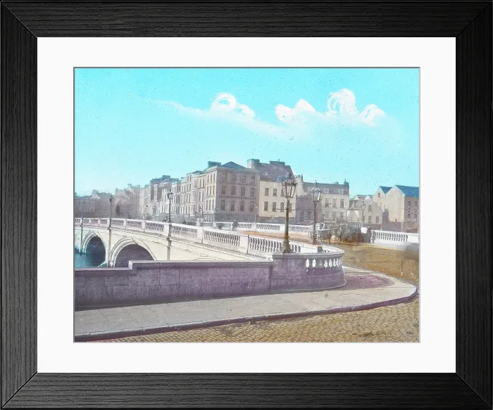 Framed Print : Patrick's Bridge showing Father Mathew's Statue, c1910. Creator: Unknown. Patrick's Bridge showing Father Mathew's Statue, c1910. Creator: Unknown Framed Print : Patrick's Bridge showing Father Mathew's Statue, c1910. Creator: Unknown. Patrick's Bridge showing Father Mathew's Statue, c1910. Creator: Unknown