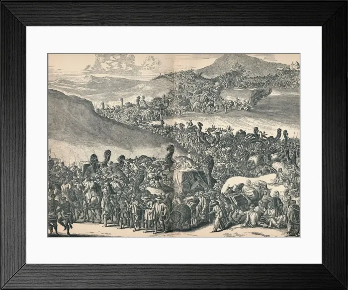 Framed Print : Mansa Musa on His Way to Mecca, c1670, (1903) Framed Print : Mansa Musa on His Way to Mecca, c1670, (1903)