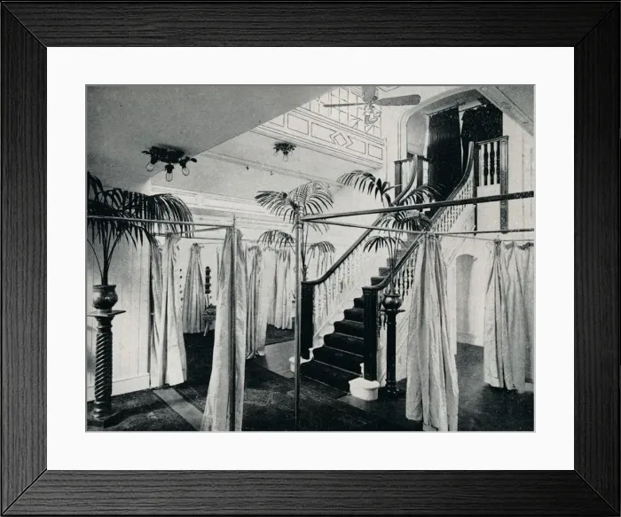 Framed Print : A Corner of the Ladies Exercise Hall, c1898 Framed Print : A Corner of the Ladies Exercise Hall, c1898