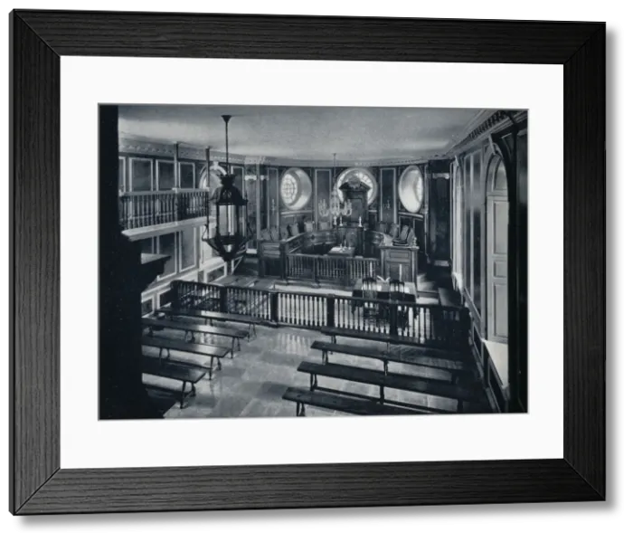 Framed Print : The General Court at the Capitol of Williamsburg, c1938 Framed Print : The General Court at the Capitol of Williamsburg, c1938