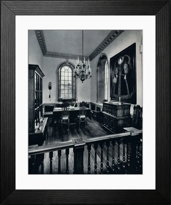 Framed Print : The Secretarys Office at the Capitol, in the Wing devoted to general court and council, c1938 Framed Print : The Secretarys Office at the Capitol, in the Wing devoted to general court and council, c1938