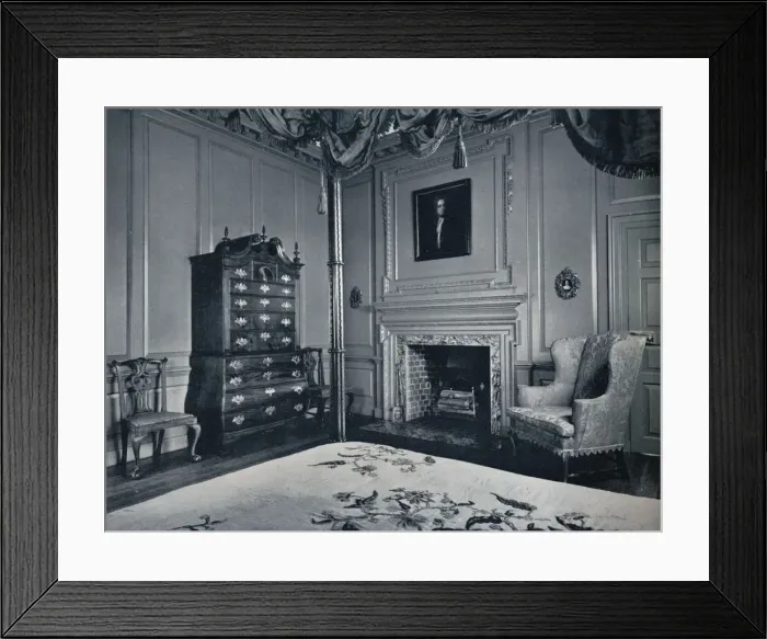 Framed Print : A New England Chest-on-Chest with Bombe Base in one of the bedrooms of the palace of Williamsburg Framed Print : A New England Chest-on-Chest with Bombe Base in one of the bedrooms of the palace of Williamsburg
