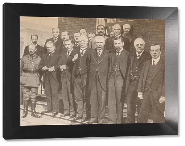 Mr. Lloyd George, Prime Minister, and some of his colleagues in 1917, c1917, (1935)