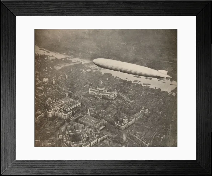 Framed Print : The tour of the Graf Zeppelin over Great Britain, August 1931, 1931 (1935) Framed Print : The tour of the Graf Zeppelin over Great Britain, August 1931, 1931 (1935)