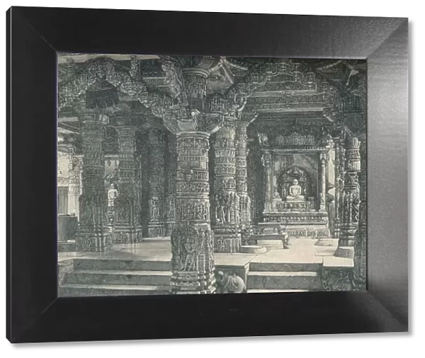 The Interior of a Jain Temple at Mount Abu in Rajputana, c1903, (1904)