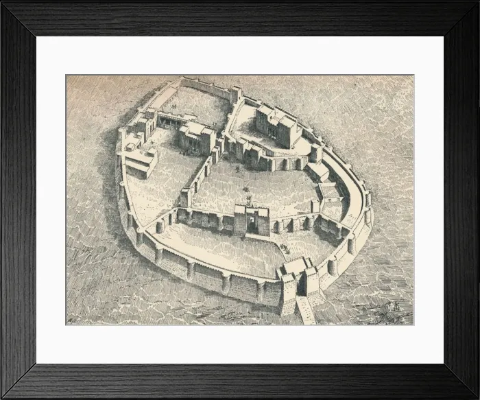 Framed Print : The Castle of Sendshirli in Northern Syria, c1902, (1903) Framed Print : The Castle of Sendshirli in Northern Syria, c1902, (1903)