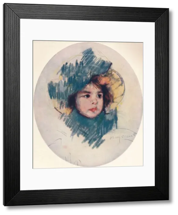Framed Print : Childs Head, c1902, (c1932). Artist: Mary Cassatt Framed Print : Childs Head, c1902, (c1932). Artist: Mary Cassatt