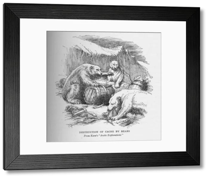Framed Print : The Cache Destroyed, c1856, (1928) Framed Print : The Cache Destroyed, c1856, (1928)