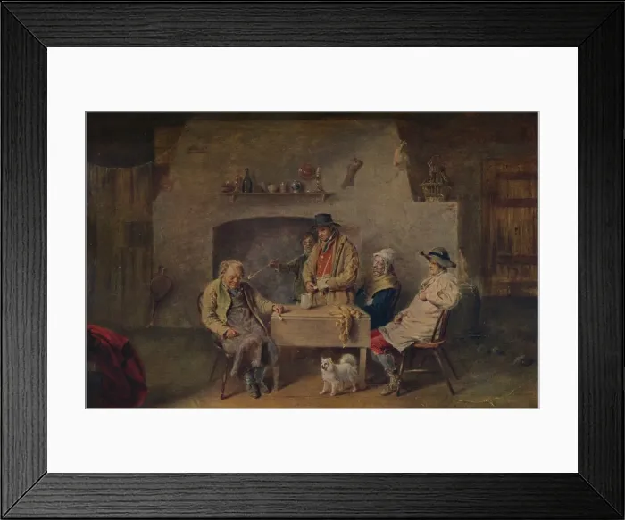Framed Print : The End of the Chapter, 1822. Artist: Edmund Bristow Framed Print : The End of the Chapter, 1822. Artist: Edmund Bristow
