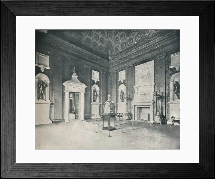 Framed Print : The Cupola or Cube Room at Kensington Palace, c1899, (1901). Artist: Eyre & Spottiswoode Framed Print : The Cupola or Cube Room at Kensington Palace, c1899, (1901). Artist: Eyre & Spottiswoode