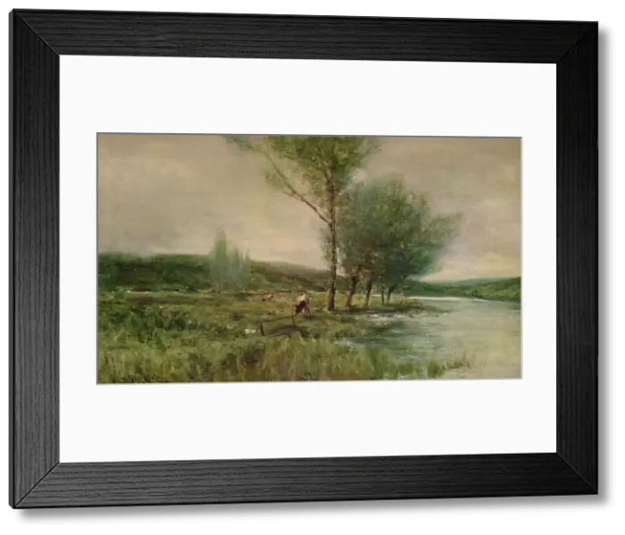 Framed Print : Spring, 1899. Artist: Harry Musgrave Framed Print : Spring, 1899. Artist: Harry Musgrave