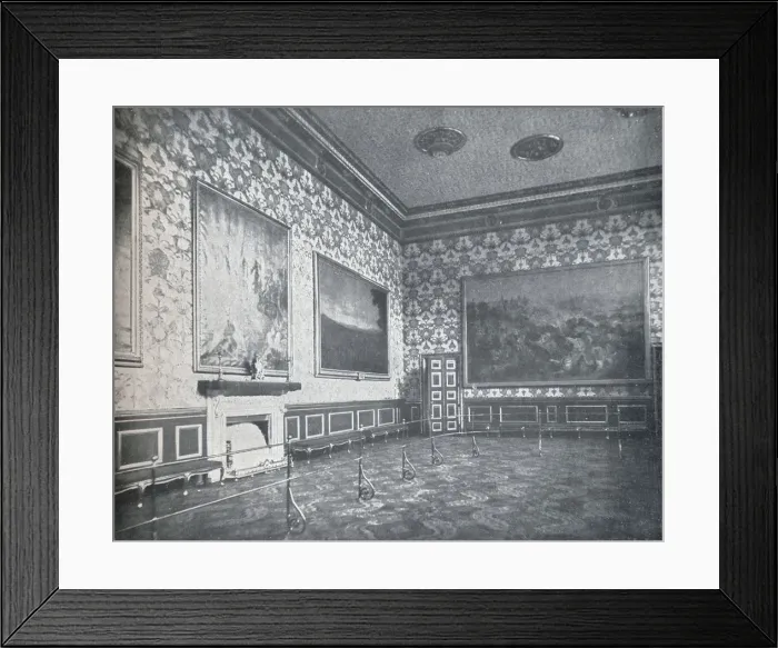 Framed Print : The Banqueting Room at St. Jamess Palace, c1899, (1901). Artist: HN King Framed Print : The Banqueting Room at St. Jamess Palace, c1899, (1901). Artist: HN King