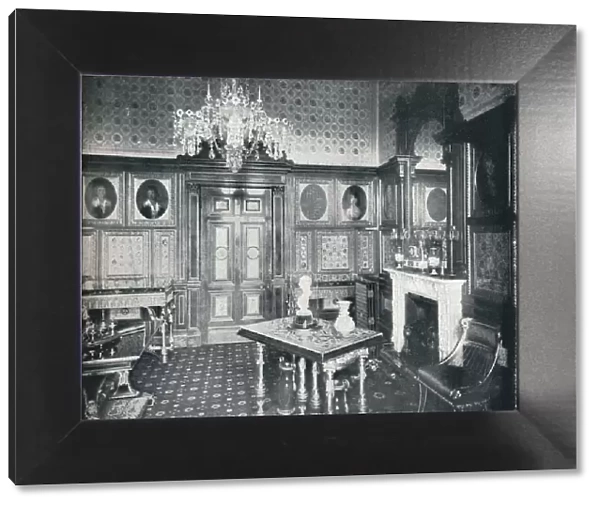 The Queens Private Audience Chamber at Windsor Castle, c1899, (1901). Artist: HN King