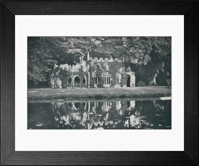 Framed Print : The Ruins at Frogmore, c1899, (1901). Artist: HN King Framed Print : The Ruins at Frogmore, c1899, (1901). Artist: HN King