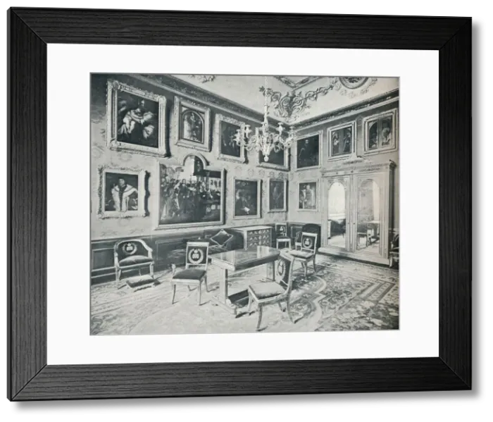 Framed Print : The State Dressing Room at Windsor Castle, c1899, (1901). Artist: HN King Framed Print : The State Dressing Room at Windsor Castle, c1899, (1901). Artist: HN King