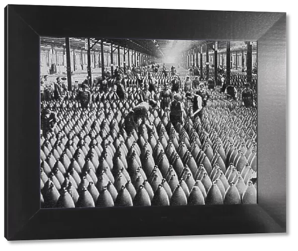 A munitions factory, World War I, 1917 (1938). Artist: Horace Walter Nicholls