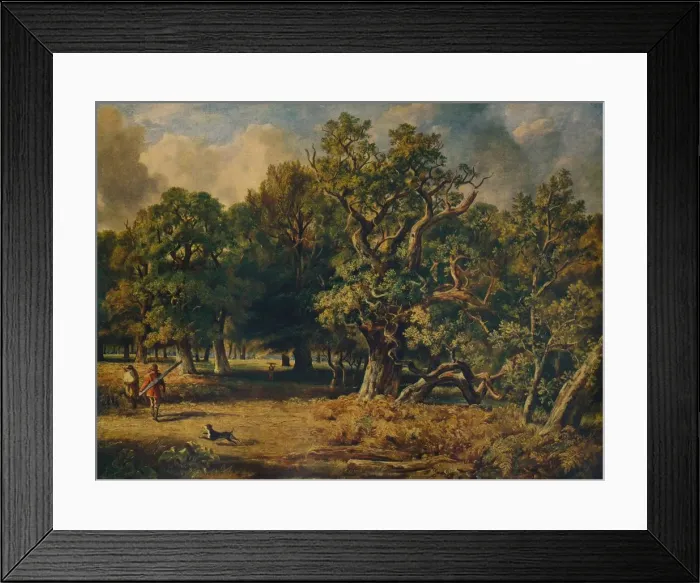 Framed Print : Windsor Forest, c1835. Artist: James Stark Framed Print : Windsor Forest, c1835. Artist: James Stark