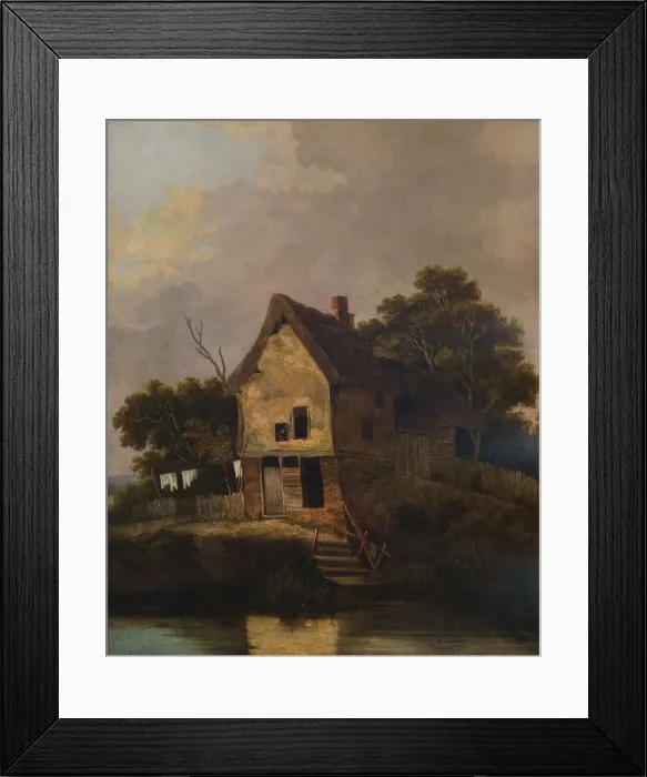 Framed Print : View at Blofield, near Norwich, c1810. Artist: John Crome Framed Print : View at Blofield, near Norwich, c1810. Artist: John Crome