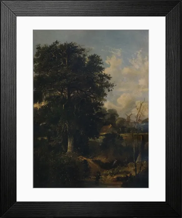 Framed Print : Landscape, c1798. Artist: John Crome Framed Print : Landscape, c1798. Artist: John Crome