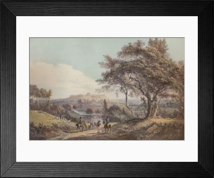 Framed Print : Windsor, 1785. Artist: Paul Sandby Framed Print : Windsor, 1785. Artist: Paul Sandby