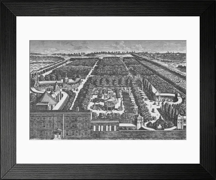Framed Print : A General Prospect of Vauxhall Gardens, c1756, (1912). Artist: Samuel Wale Framed Print : A General Prospect of Vauxhall Gardens, c1756, (1912). Artist: Samuel Wale