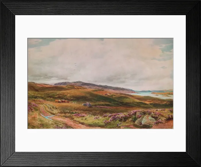 Framed Print : Loch Awe, 1874. Artist: Thomas Collier Framed Print : Loch Awe, 1874. Artist: Thomas Collier