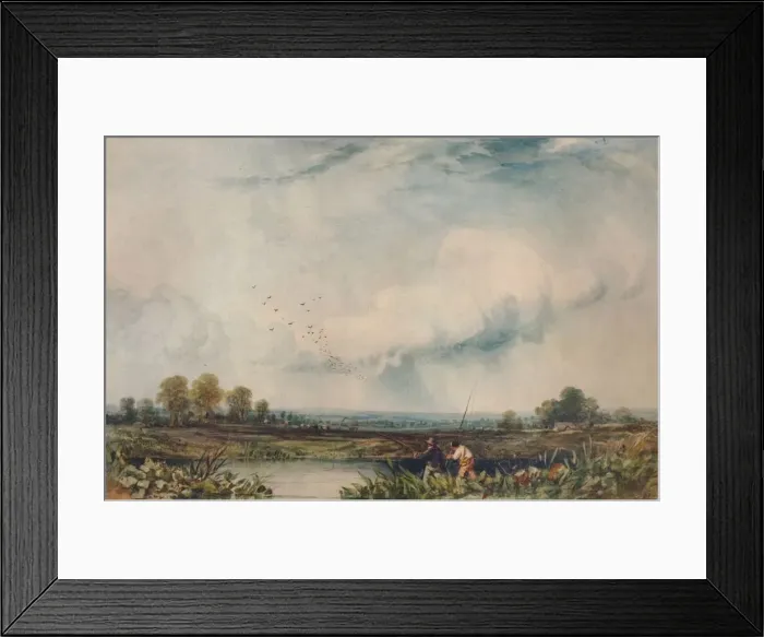 Framed Print : In the Weald of Kent, c1861. Artist: Thomas Creswick Framed Print : In the Weald of Kent, c1861. Artist: Thomas Creswick
