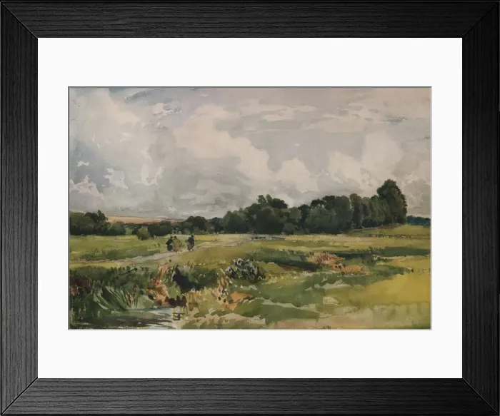 Framed Print : The Marshes, c1879. Artist: Thomas Collier Framed Print : The Marshes, c1879. Artist: Thomas Collier
