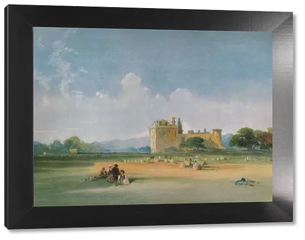 Craigmillar Castle, c1821. Artist: Thomas Miles Richardson I