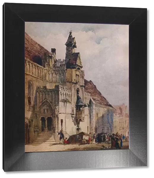L hotel de Ville, St Omer, 1867. Artist: Thomas Shotter Boys
