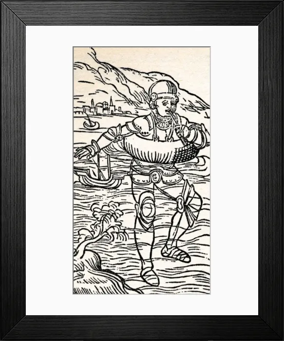 Framed Print : Sixteenth-Century Lifebelt, 1555 Framed Print : Sixteenth-Century Lifebelt, 1555