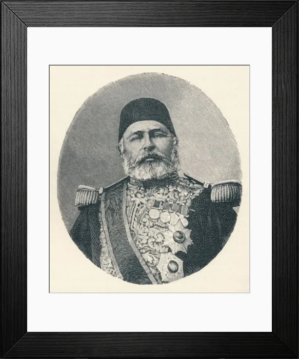 Framed Print : Hussein Abni Pasha, c1906, (1907) Framed Print : Hussein Abni Pasha, c1906, (1907)