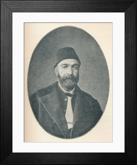 Framed Print : Abdul Hamid Zia Pasha, c1906, (1907) Framed Print : Abdul Hamid Zia Pasha, c1906, (1907)