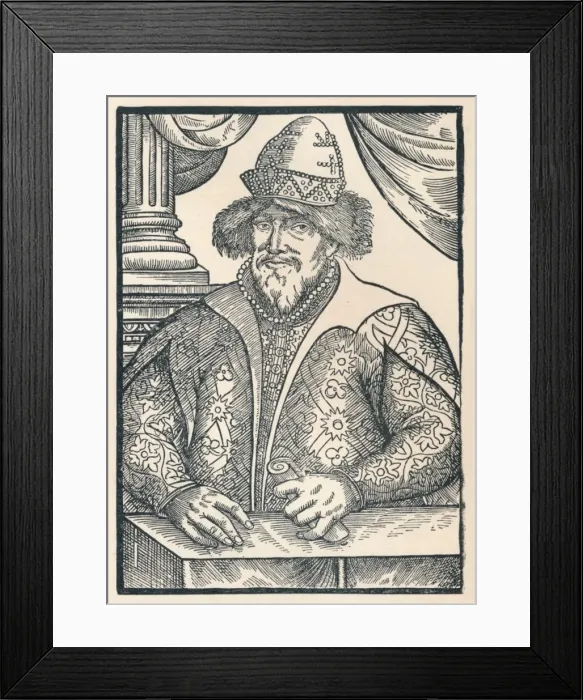 Framed Print : Ivan IV, c1601, (1907)