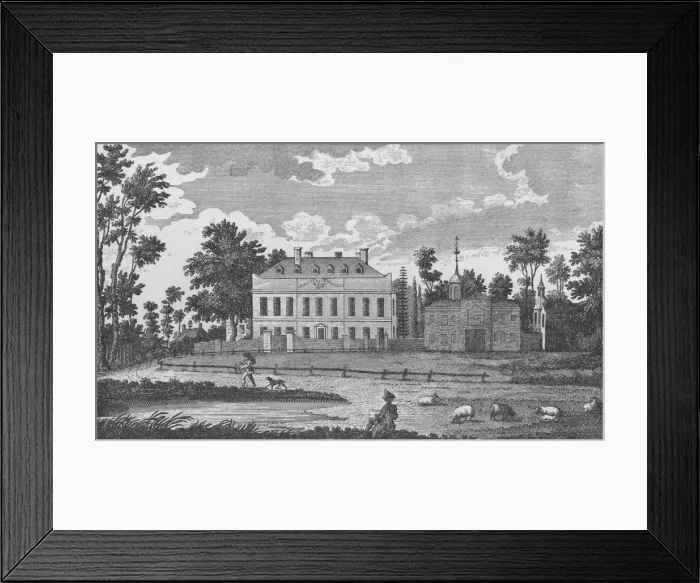 Framed Print : A Gentlemens Seat on Stockwell Common, 1792, (1912) Framed Print : A Gentlemens Seat on Stockwell Common, 1792, (1912)
