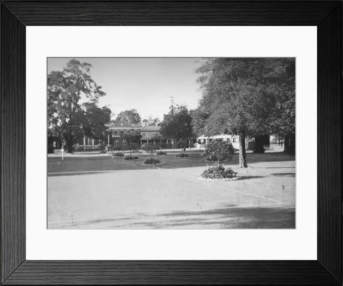 Framed Print : The Club house at Ranelagh, c1890, (1912) Framed Print : The Club house at Ranelagh, c1890, (1912)