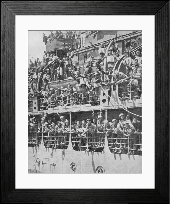 Framed Print : More British Troops to Frances Aid, 1940, (1940) Framed Print : More British Troops to Frances Aid, 1940, (1940)