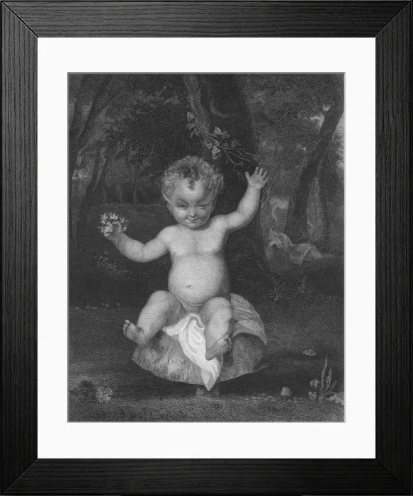 Framed Print : Puck, from A Midummer Nights Dream, c19th century Framed Print : Puck, from A Midummer Nights Dream, c19th century