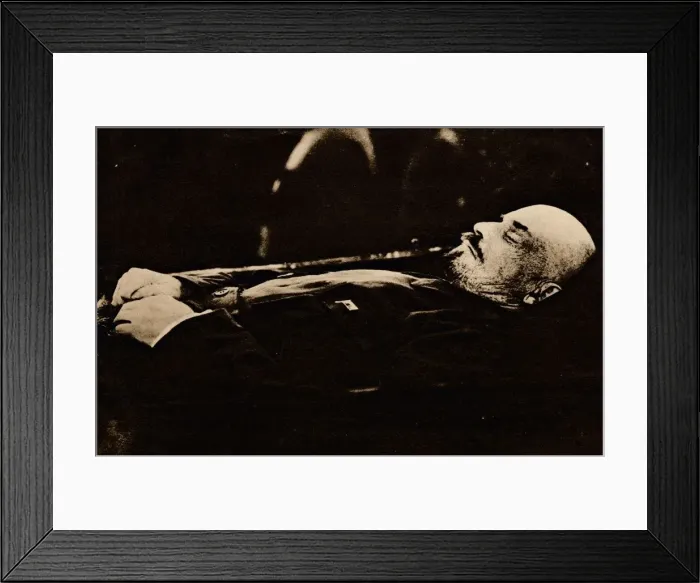 Framed Print : Lenin, founder of the New Russia, 1924, (1938) Framed Print : Lenin, founder of the New Russia, 1924, (1938)