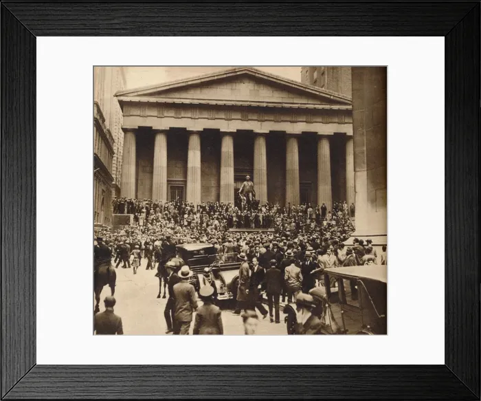 Framed Print : Sub-Treasury, 1929, (1938)