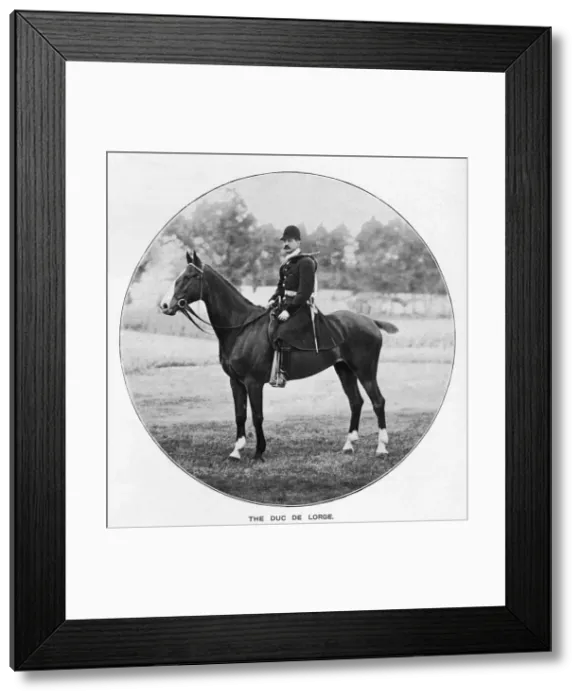 Framed Print : The Duc De Lorge, c1901, (1903) Framed Print : The Duc De Lorge, c1901, (1903)