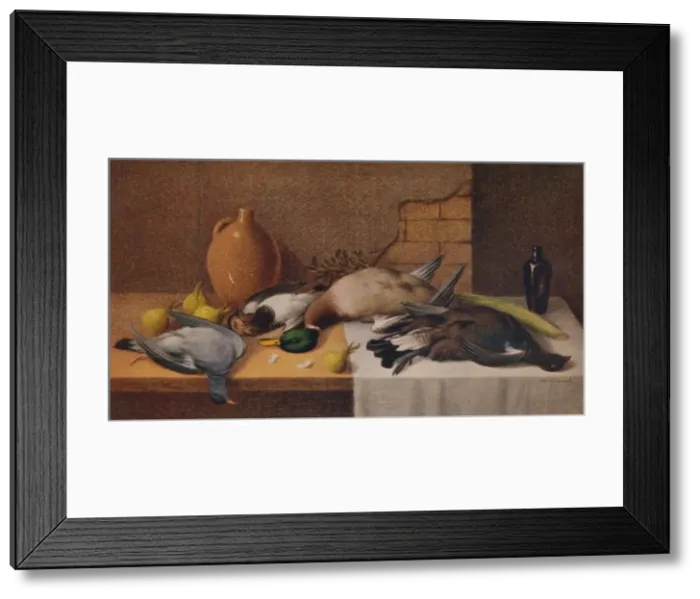Framed Print : Still Life Game Birds, c1895. Artist: William Cruikshank Framed Print : Still Life Game Birds, c1895. Artist: William Cruikshank