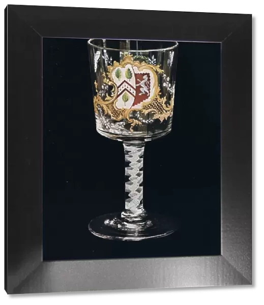 Old English Glass Goblet, c1775