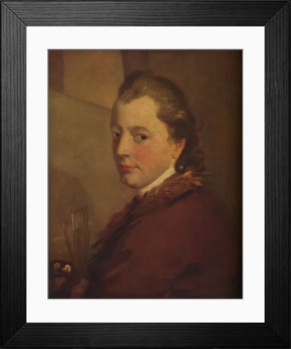 Framed Print : Self Portrait, c1790. Artist: James Barry